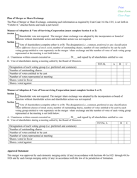 Statement/Articles of Merger - Utah, Page 2