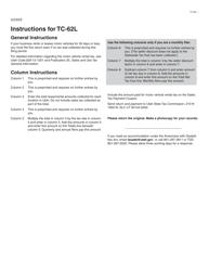 Form TC-62L Motor Vehicle Rental Tax Return - Utah, Page 2