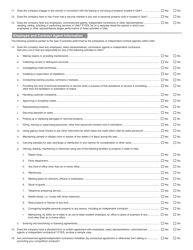 Form TC-51 Nexus Questionnaire - Utah, Page 2