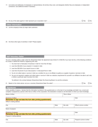 Form TC-51 Nexus Questionnaire - Utah, Page 3