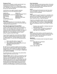 Form TC-405 Miscellaneous Tax Payment Agreement Request - Utah, Page 2