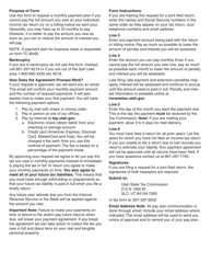 Form TC-804 Individual Income Tax Payment Agreement Request - Utah, Page 2