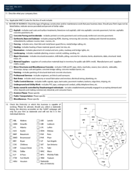 Form 2062 Small Business Enterprise (Sbe) Certification Application - Texas, Page 2