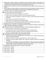 Form VL-79 Application for Ignition Interlock Device Certification - Vermont, Page 2