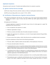 Form VL-078 Application for Certification to Provide Ignition Interlock Services in Vermont - Vermont, Page 4