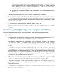 Form VL-078 Application for Certification to Provide Ignition Interlock Services in Vermont - Vermont, Page 9