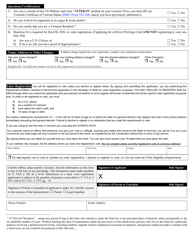 Form VL-017 Application for Non-driver Id - Vermont, Page 3
