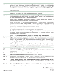 Instructions for VT Form FIT-161 Fiduciary Return of Income - Vermont, Page 4