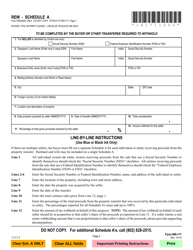 VT Form RW-171 Vermont Withholding Tax Return for Transfer of Real Property - Vermont, Page 3