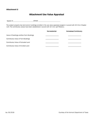 VT Form PVR-4404-ON Official Notice Decision of Board of Civil Authority - Vermont, Page 3