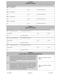 Form 305A Manufacturer of Electronic Pull-tab System Permit Application - Personal Information Form - Virginia, Page 2