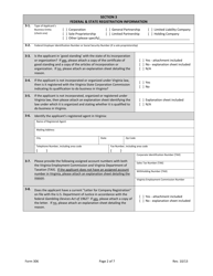 Form 306 Manufacturer of Electronic Pull-Tab System Permit Renewal Application - Virginia, Page 2