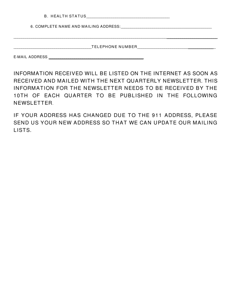 Sheep Clearing House Questionnaire - Virginia, Page 2