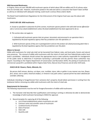 Wild Mushroom Harvester Application Form - Virginia, Page 2