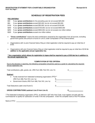 Form 102 (OCRP-102) Registration Statement for a Charitable Organization - Virginia, Page 8
