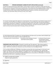 Form VDACS-03090 Application for State Meat and Poultry Inspection - Virginia, Page 3