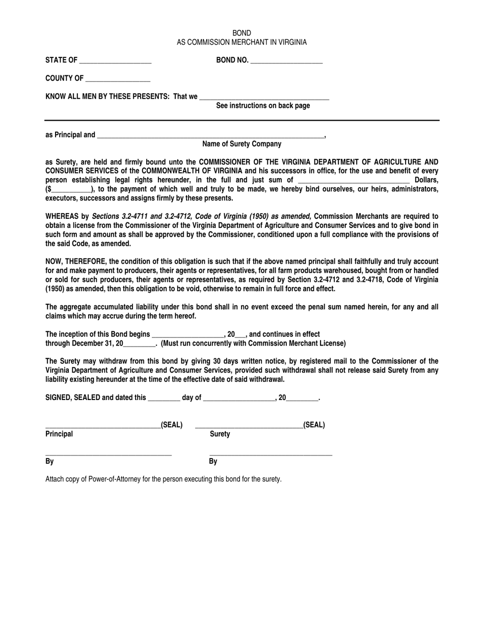 Registration Packet for Commission Merchants - Virginia, Page 4