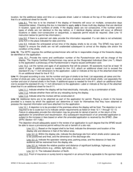 Form SFMO-9 Application for the Display of Aerial Fireworks on State-Owned Property - Virginia, Page 6