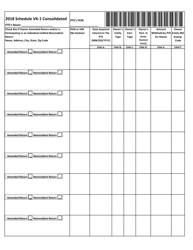 Schedule VK-1 CONSOLIDATED Reporting of Multiple Owners&#039; Shares of Income and Virginia Modifications and Credits - Virginia