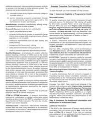 Form WRC Worker Retraining Tax Credit Application - Virginia, Page 6