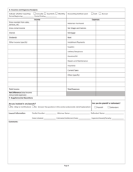 Form FIN B-1 Financial Statement for Businesses - Virginia, Page 4