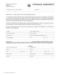 Document preview: Form F212-044-000 Coverage Agreement - Washington