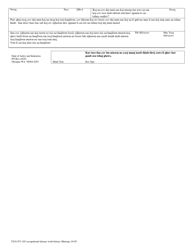 Form F242-071-243 Occupational Disease Work History - Washington (Hmong), Page 4
