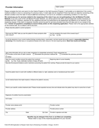 Form F242-079-309 Application to Reopen Claim Due to Worsening of Condition - Washington (English/Telugu), Page 2
