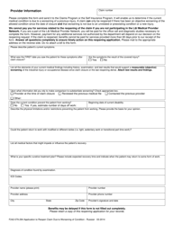 Form F242-079-294 Application to Reopen Claim Due to Worsening of Condition - Washington (English/Russian), Page 2