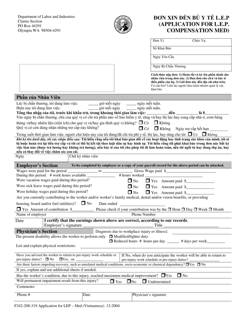 Form F242-208-319  Printable Pdf