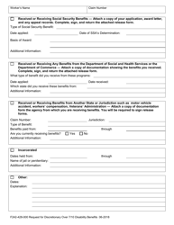 Form F242-428-000 Request for Discretionary Over 7/10 Disability Benefits - Washington, Page 5