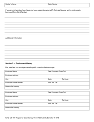 Form F242-428-000 Request for Discretionary Over 7/10 Disability Benefits - Washington, Page 6