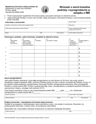 Form F245-224-289 Independent Medical Exam (Ime) Travel and Wage Reimbursement Request - Washington (Polish), Page 3