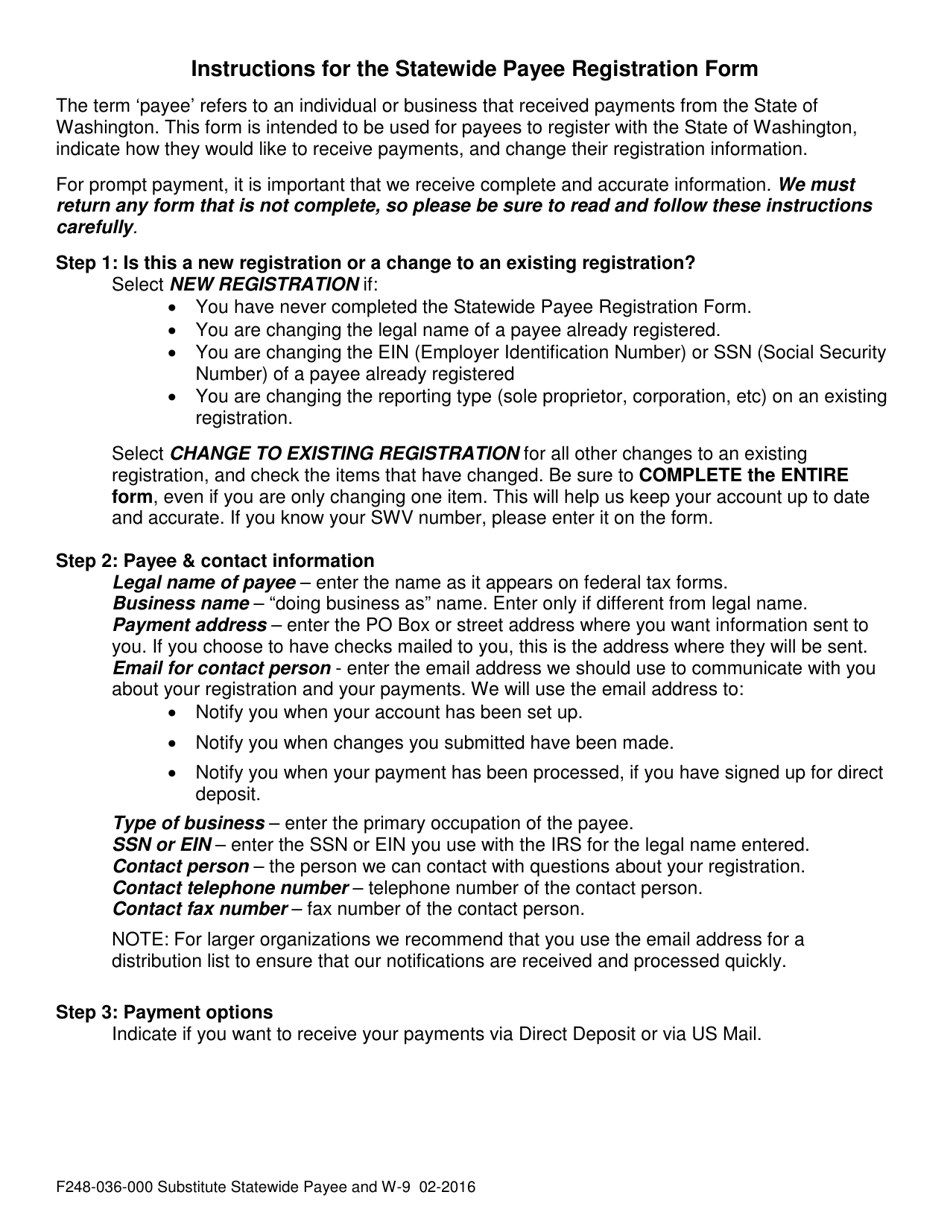 Form F245-055-000 Submission of Provider Credentials for Interpretive Services - Washington, Page 13