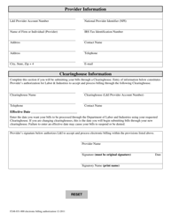 Form F248-031-000 Electronic Billing Authorization - Washington, Page 2