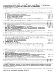 Form F245-435-000 Ime Examiner Renewal Application - Washington, Page 3