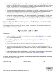 Form F245-435-000 Ime Examiner Renewal Application - Washington, Page 5
