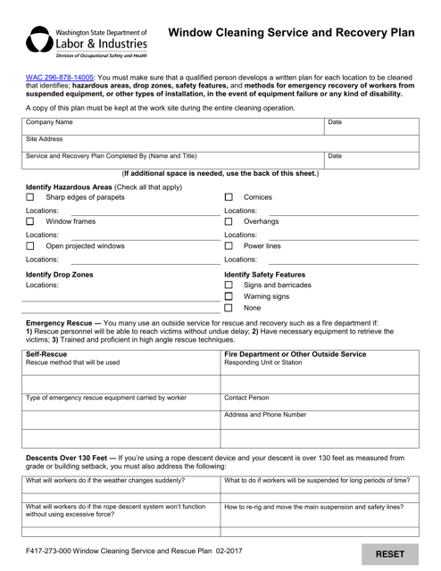 Form F417-273-000  Printable Pdf