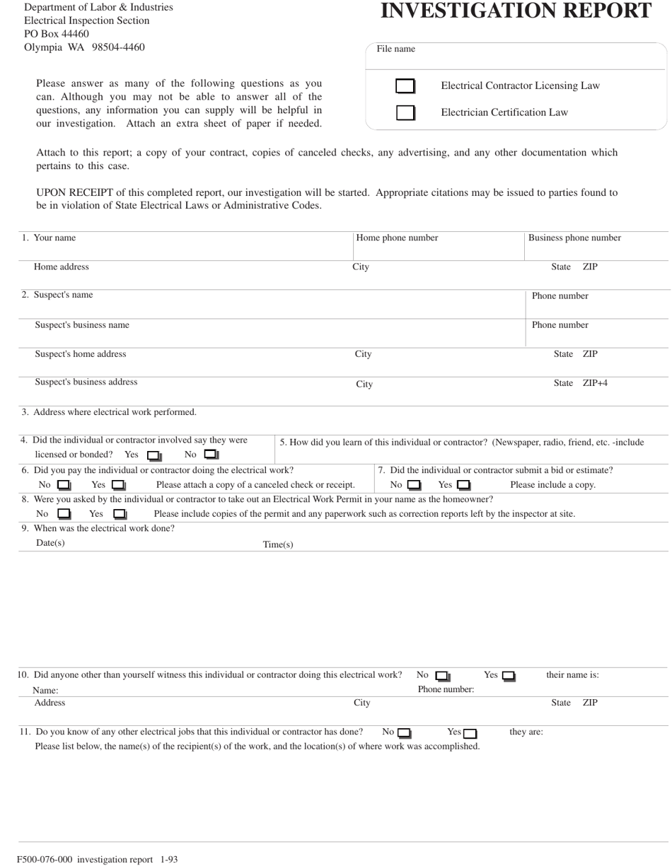 Form F500-076-000 - Fill Out, Sign Online and Download Fillable PDF ...