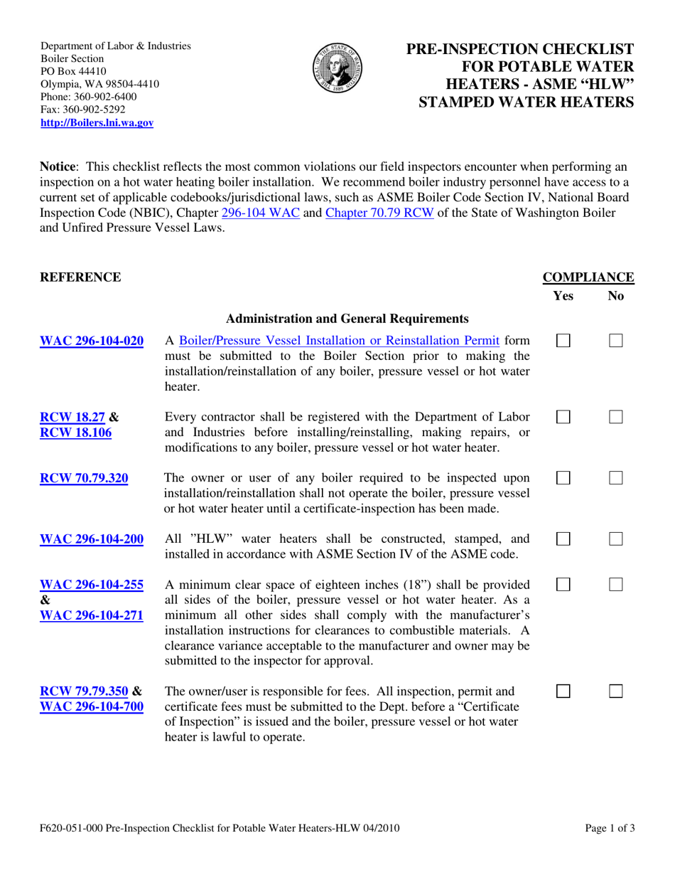 Form F620051000 Fill Out, Sign Online and Download Printable PDF