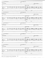 Form F622-021-111 Insignia Continuation Sheet - Recreational Vehicles and Park Trailers - Washington, Page 2