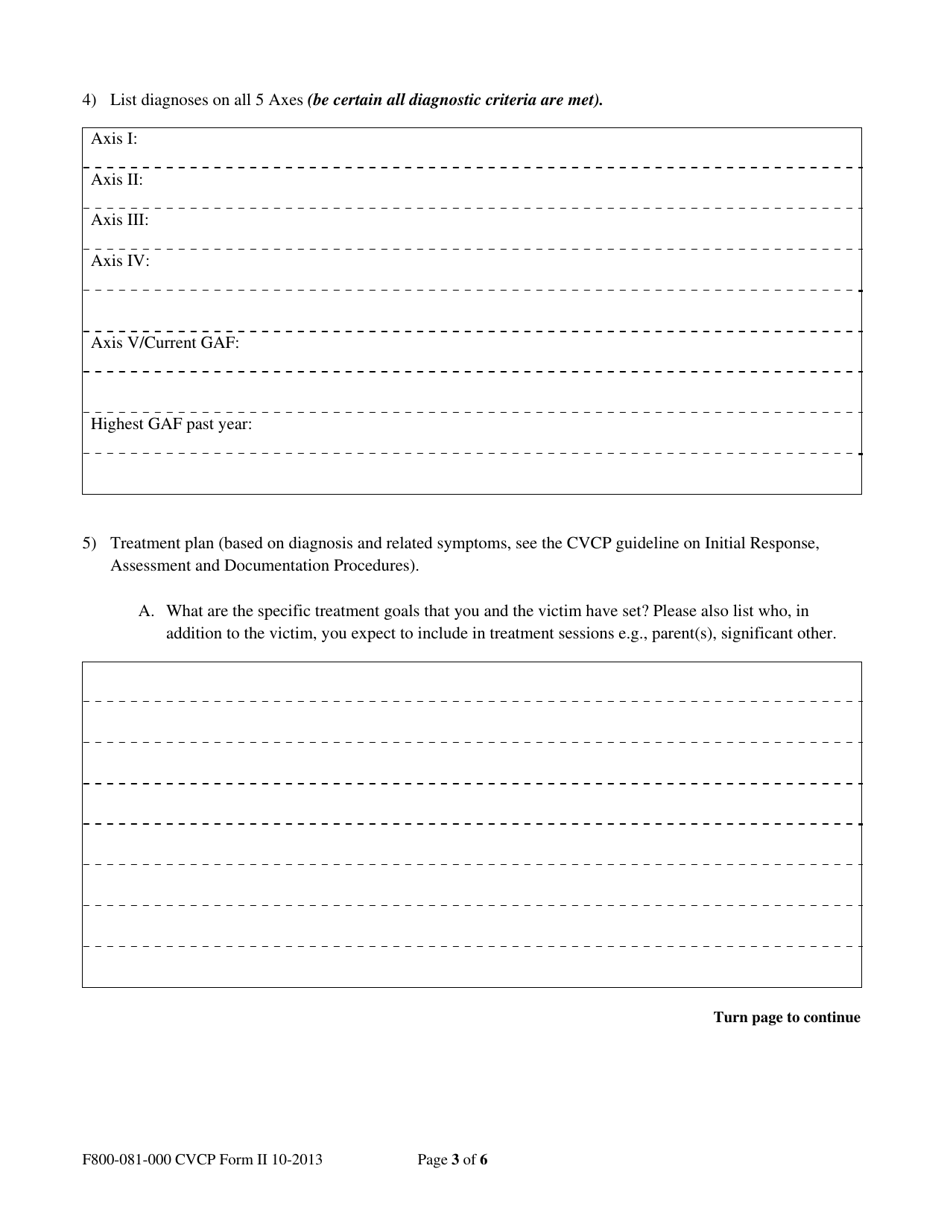 Form F800-081-000 (II) Cvcp Initial Response and Assessment - Washington, Page 3