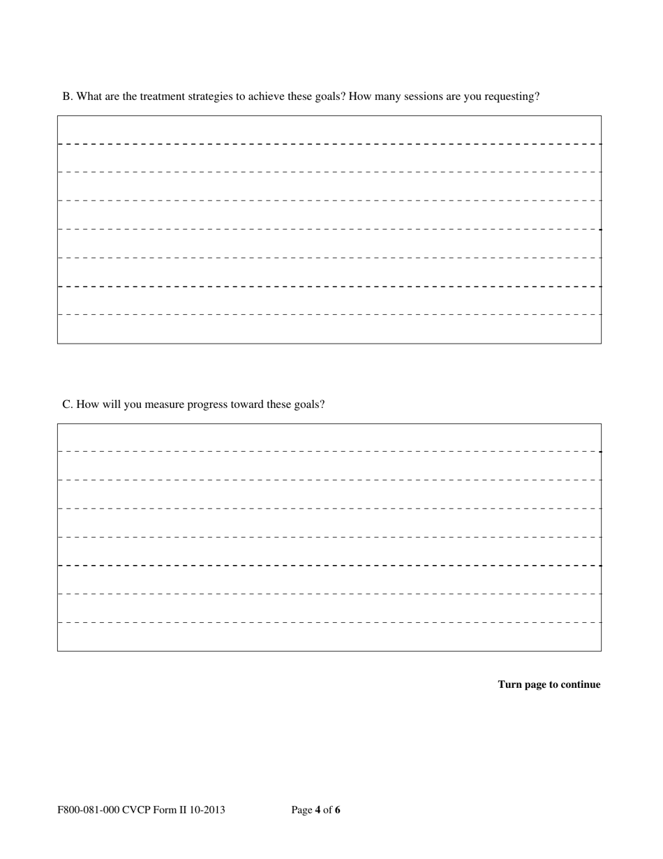 Form F800-081-000 (II) Cvcp Initial Response and Assessment - Washington, Page 4