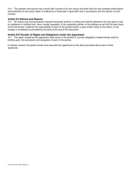 Form CC-612-018 Camping Resort Impound Agreement - Washington, Page 6