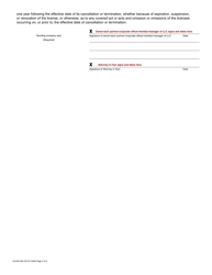 Form CA-643-002 Collection Agency or Out-of-State Collection Agency Surety Bond - Washington, Page 2