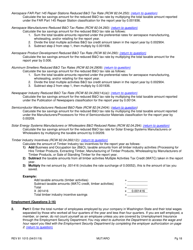 Form REV81 1015 Annual Tax Performance Report for Preferential Tax Rates/Credits/Exemptions/Deferrals Worksheet - Washington, Page 18