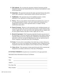Form REV40 2430 Corporate Director Fees B&amp;o Tax Payment Agreement - Washington, Page 5