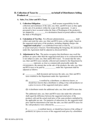 Form REV40 2431A Direct Selling/Multi-Level Organizations Tax Collection Agreement - Washington, Page 2