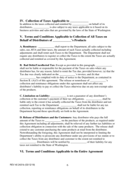 Form REV40 2431B Direct Selling/Multi-Level Organizations Tax Collection Agreement - Washington, Page 6