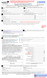 Form REV84 0001A Real Estate Excise Tax Affidavit - Multiple Copies - Washington